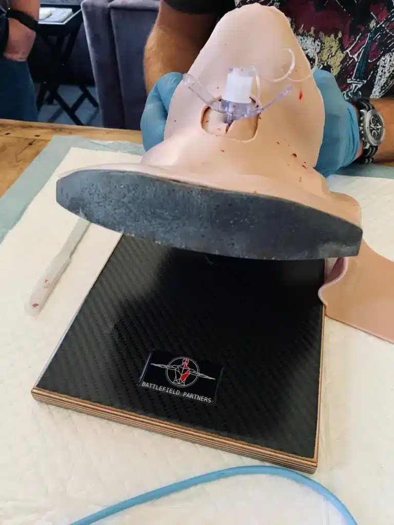 Advanced Wound Simulator for Desktop CRIC trainer